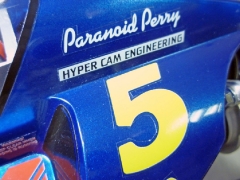 Tamiya Avante by Naz Singh - Number 5 Decal Close Up